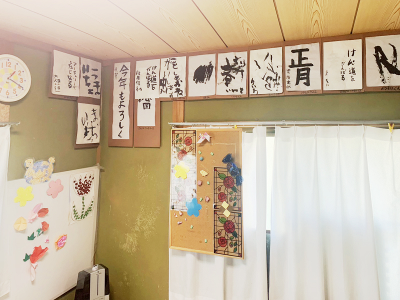 子どもたちが作った作品